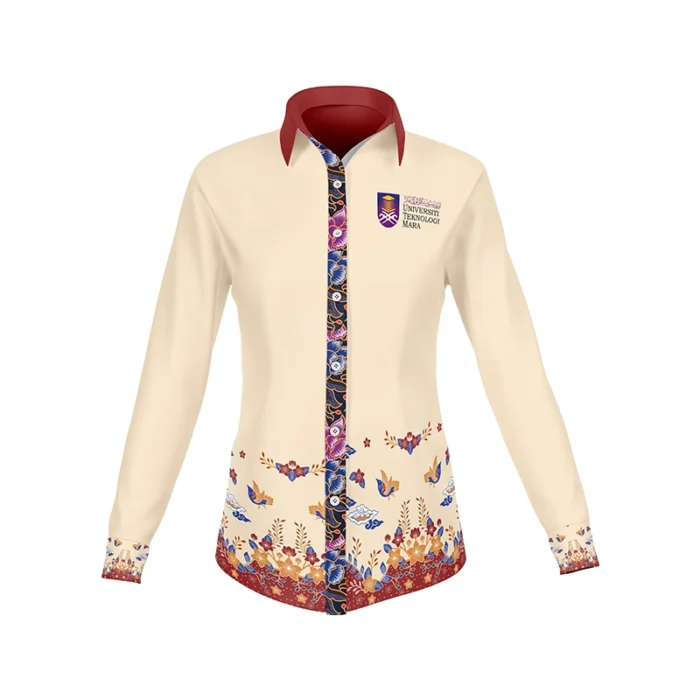 Women Long Sleeve Batik Shirt