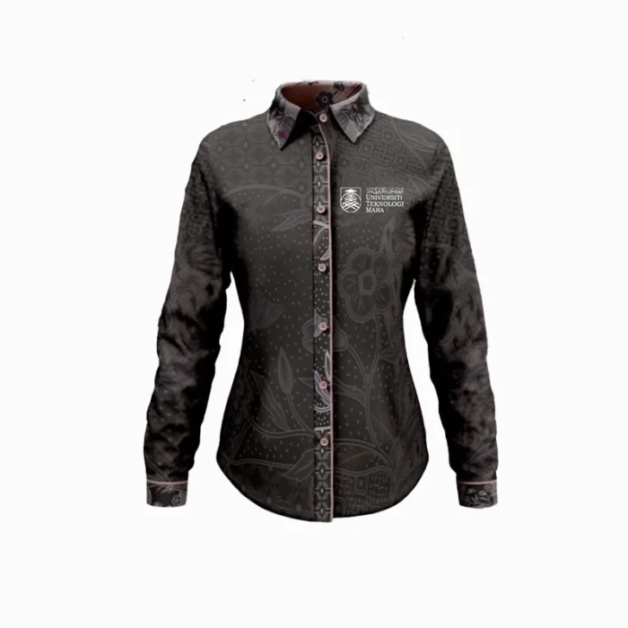 Women Long Sleeve Batik Shirt 2