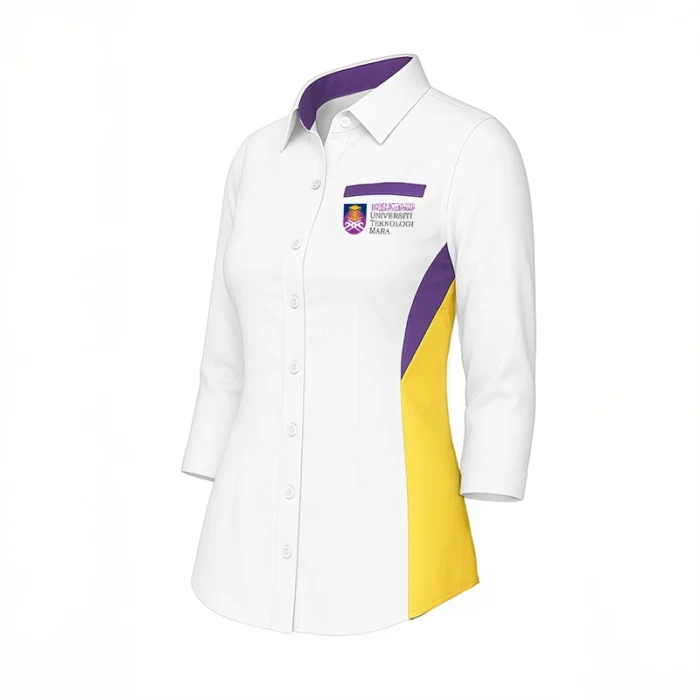 Woman Short Sleeve Corporate Shirt 2